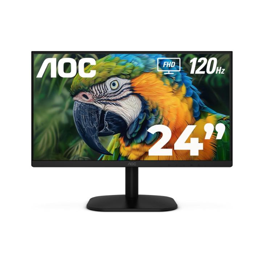 MONITOR AOC 24B35H3 24Plg PLANA FULL HD 1920 X 1080 120HZ IPS LED ADAPTIVE SYNC HDMI / VGA / 3.5MM