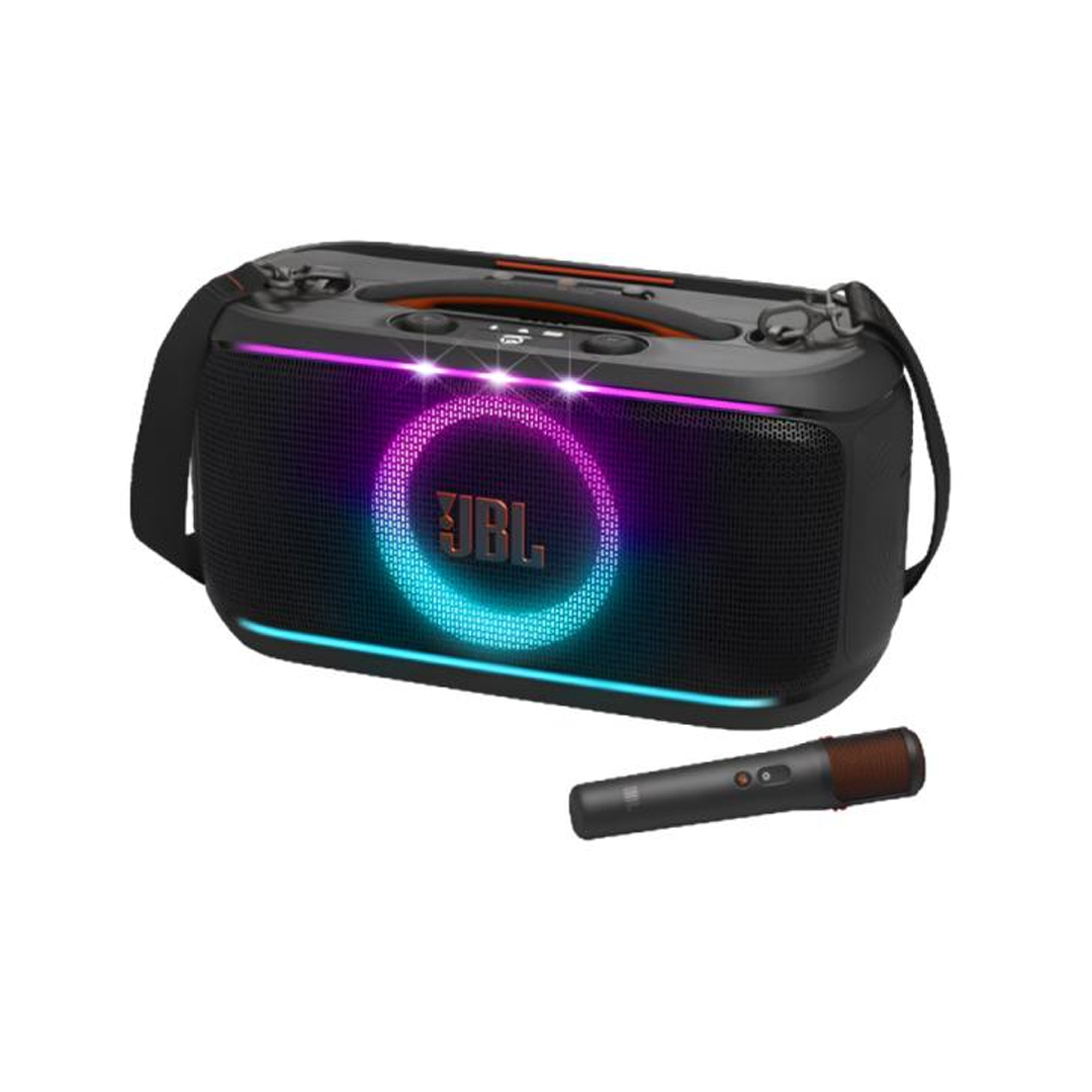 PARLANTE JBL PARTYBOX ON THE GO 2 PLUS 100W RMS BLUETOOTH JBLPBOTG2PLBAM NEGRO