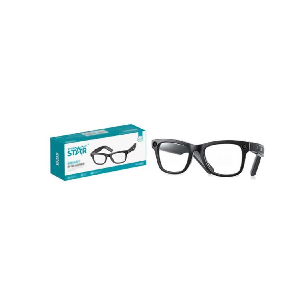 GAFAS INTELIGENTES WINNING STAR ST-AG01 CÁMARA 4K CON INTELIGENCIA ARTIFICIAL Y BLUETOOTH ÁNGULO DE