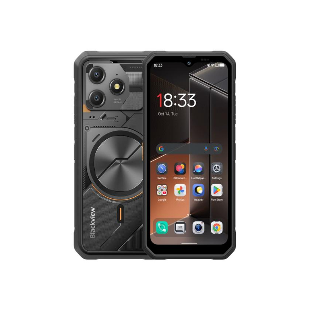 CELULAR BLACKVIEW FORT 100 6.5 PULG HD+ 128 GB 6 GB 4G LTE NFC IP68/IP69K NEGRO