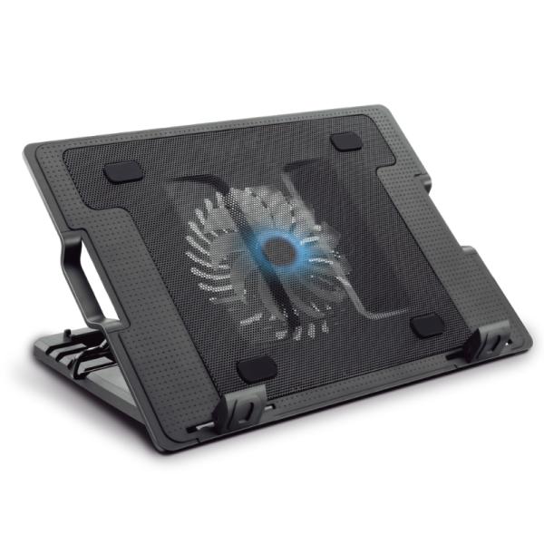 BASE PARA LAPTOP NOVA FHC78800001C 2 PUERTOS USB COMPATIBLE PARA PRODUCTOS DE HASTA 15.6